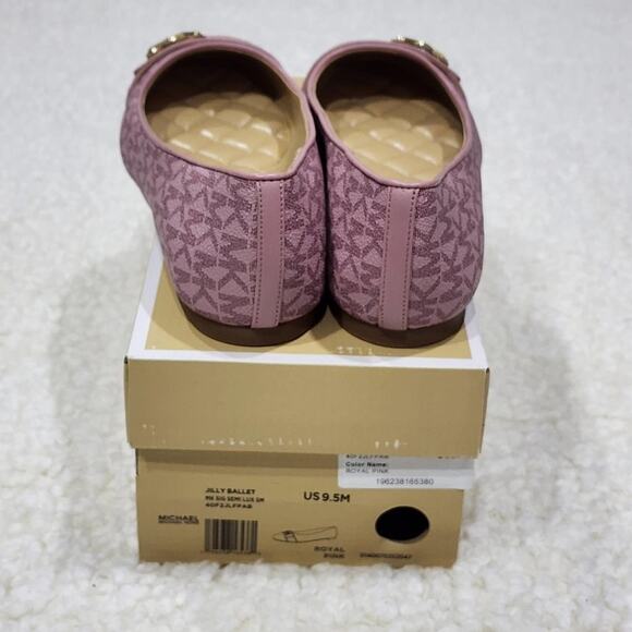 Michael Kors Jilly ballet flats in royal pink logo size 9.5 new!!! - Picture 5 of 13